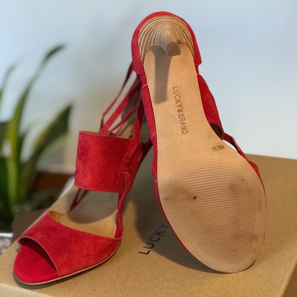 NEW✨ Lucky Brand Salana Heels - Picture 8 of 8